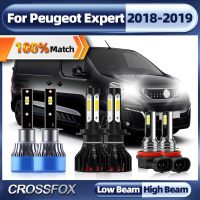 H1 H7 Led Headlight Bulbs 360W 60000LM Super Bright Car Headlamp 12V 6000K White H11 Auto Fog Light For Peugeot Expert 2018 2019 Bulbs  LEDs  HIDs