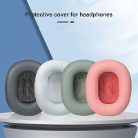 tanjiaxun 1 Pair Headphone Cushions Noise-insulation Replaceable Elastic Protein Faux Leather Gaming Headset Pads for AirPods Max