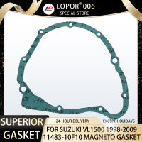 LOPOR รถจักรยานยนต์เครื่องยนต์ Crankcase STARTER MAGNETO ฝาครอบปะเก็นซีลสำหรับ SUZUKI VL1500 Boulevard C90T VL 1500 11483-10F10