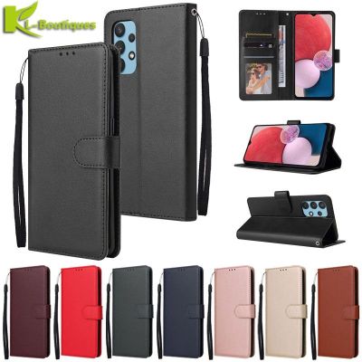 「Enjoy electronic」 A53 A13 A33 5G Leather Case on For Coque Samsung Galaxy A53 A73 A13 A23 A33 5G A03s A 03 Cover Flip Wallet Phone Case Bags Capa
