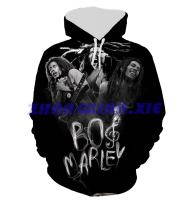 （xzx  31th）  (all in stock xzx180305)Music Bob Marley 3D Printed Hoodies - Hip Hop Sweatshirts 05