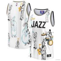 เสื้อกีฬาบาสเก็ตบอล NBA Utah Jazz Hometown Jersey Fans Edition พลัสไซซ์ สําหรับผู้ชาย และผู้หญิง