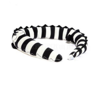 INS Childrens Striped Crocodile Pillow Infant Bumper Baby Bed Protector New North American Soothing Pillow Kids Room Decor Toys