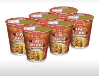 บะหมี่กึ่งสำเร็จรูป นิชชินคัพ NISSIN รสต้มยำครบเครื่อง(แพค6)