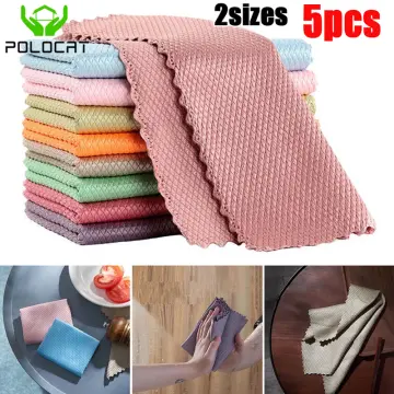 Nanoscale Cleaning Cloth Fish Scale Mirror Rags Streak-Free Miracle  Cleaning Cloths 