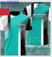 T-shirt MERCEDES AMG Set Up vert pour homme