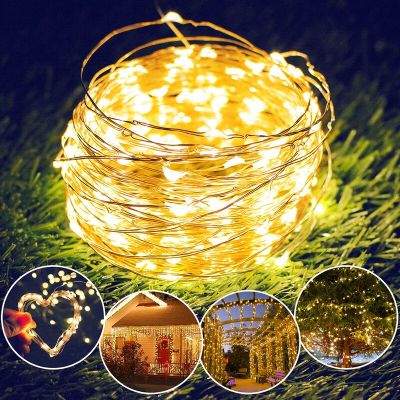 Led Fairy Lights USB Garland String Lights 1/2/3/5/10M Holiday Outdoor Lamp Christmas Wedding Decoration Garden Birthday Party