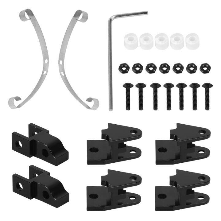 Steel Leaf Spring Suspension Set for WPL Henglong B14 B16 B24 B36 Ural