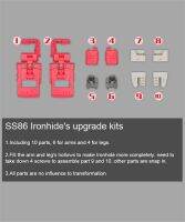 เติมเต็มชุดอัพเกรดบรรจุขาแขนสำหรับการเปลี่ยนแปลง Ss86 Ironhide ตุ๊กตาขยับแขนขาได้อุปกรณ์เสริม-ไปได้ดีกว่า