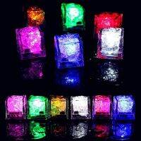 【LZ】♚☌  Impermeável LED Ice Cube Multi Color Piscando Brilho no Escuro Light Up para Bar Clube Beber Festa Decoração de Vinho