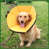 Zewea ปลอกคอปลอกคอลำโพงครอบป้องกันปกป้องสำหรับสัตว์เลี้ยง,ปลอกคอสุนัขน่ารักป้องกันการเลียสำหรับสุนัข