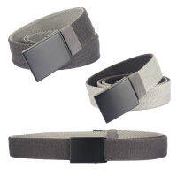 Mens Reversible Belt for Jeans Beathable Canvas Webbing Waistband 38mm Strap