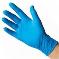 ✰ถุงมือไนไตรสีฟ้า  Nitrile glove (ชนิดไม่มีแป้ง) สินค้าขายดีถูกที่สุดบรรจุแพ็ค❄