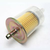 ❁▪卍 Motorcycle Tractor Truck Inline Gas Petrol Fuel Filter 8mm 3/8 Pipe Universal Car Tuning Durable Car Accessories Universal