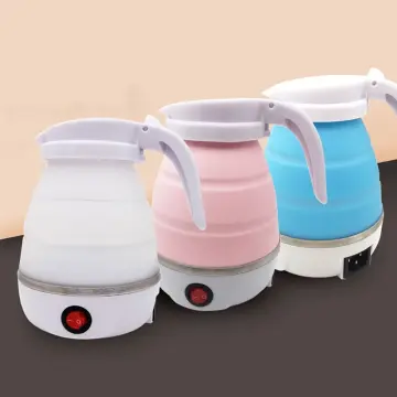 Foldable And Portable Teapot Water Heater 0.6L 600W 110/220V Electric Kettle  For Travel Home Tea Pot Water Kettle Free Shipping