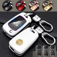 【cw】 Carbon Car Key Case For Chevrolet Cruze Traverse Spark Sonic Malibu Impala Equinox Camaro Keychain Bag Remote Fob Protect Cover