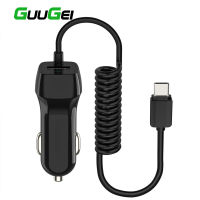 GUUGEI Car Charger รถ USB Quick Charger สำหรับ Xiaomi Car Charger สำหรับโทรศัพท์มือถือ Micro Type C Fast สำหรับ iPhone Chargers