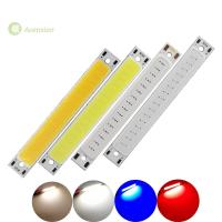 AVENXIAN โคมไฟสีขาวเย็นทำงานสีฟ้าอบอุ่นสีขาว60มม. 8มม. 3V 3.7V แถบไฟ LED สายไฟ LED แหล่งกำเนิดแถบไฟ LED