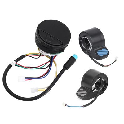 Bluetooth Control Dashboard+Throttle Finger+Brake Finger Kit Replacement Accessories for Ninebot Segway ES1/ES2/ES3/ES4 Kickscooter