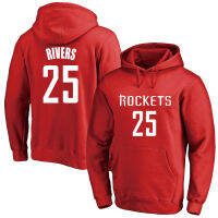 [ในสต็อก] No.25 Austin River-S Houston Rocket-S ผู้ชายผู้หญิง Crew คอยาวแขนเสื้อฤดูใบไม้ร่วงฤดูหนาวขนแกะ Pullover กีฬา Hooded เสื้อกันหนาว Jacket Jersey การฝึกอบรมเสื้อผ้า