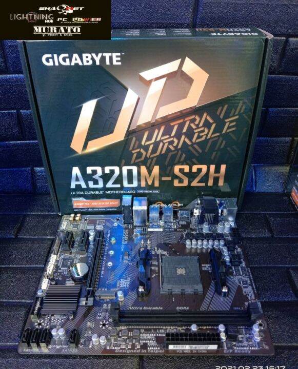 gigabyte ga a320m s2h amd micro atx motherboard