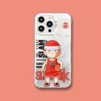 Slam Dunk Master Sakuragi Flower Road Rukawa Maple Is Suitable For Apple 14Pro Mobile Phone Case Iphone13 Matte Anti-Fall All-Inclusive 12/11 Straight Edge Hard Bottom 【SEP】