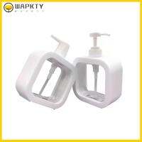 WAPKTY 2 Pcs พลาสติกทำจากพลาสติก เครื่องจ่ายสบู่เหลว รีฟิล กันน้ำกันน้ำได้ เครื่องจ่ายสบู่โฟม ละเอียดอ่อนและละเอียดอ่อน ใสสะอาด เครื่องจ่ายสบู่ด้วยมือ ห้องน้ำในห้องน้ำ