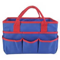 Waterproof With Handle Sewing Oxford Cloth Teachers Tool Blue Red Cleaning Supplies Multipurpose Pets Craft Art Carrying Tote Bag