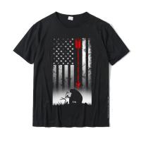 Bow Deer Huntin American Flag Gift For Bow Huntin T Shirt For Men Design Tees Plain Fitness Tight Cotton