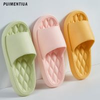 2023 Women Men Slippers Platform Shoes Unisex Summer Beach Eva Soft Sole Slide Sandals Leisure Indoor Bathroom Anti-slip Slides House Slippers