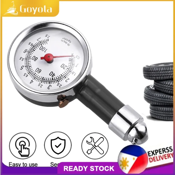 【Ready Stock Manila】High Precision Mini Tire Pressure Gauge Measuring