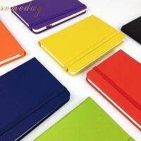 HAOYA เครื่องเขียนร้านค้า} สักวันหนึ่ง [ขนาด A5] เครื่องเขียนขนาด25K สายรัดสมุดบันทึกไดอารีพร้อมล็อคสตริง