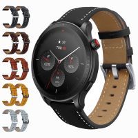 □✧❣ Dla Amazfit GTR 47mm pasek skórzany pasek do Xiaomi Amazfit GTR 4 3 Pro 2 2e bransoletka zamiennik ремешок correa band