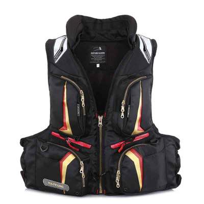 Water Sports Life Vest Jacket Multi-pockets Fishing Drifting Survival Safety Waistcoat Detachable Floatation Safety Clothes  Life Jackets