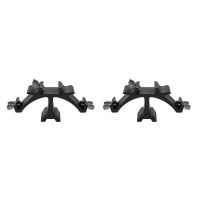 2X Dovetail Mounting Bracket Base Finder Scope Base for Binoculars Telescope Finder