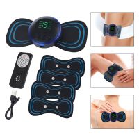 ZZOOI Electric Neck Massager Gel Pad Electric Neck Cervical Massager Body Massager Neck Massager for Body Health Care Dropshipping