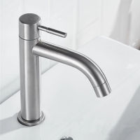 ก๊อกน้ำอ่างล้างหน้า ก๊อกน้ำ ก๊อกน้ำอ่างล้างมือ ก๊อกน้ำสแตนเลส Basin Water Tap Faucet วัสดุสแตนเลส ทนทาน คุณภาพดี Simplemall