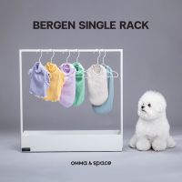 ราวแขวนเสื้อหมา-แมว BERGEN SINGLE RACK สไตล์ nordic