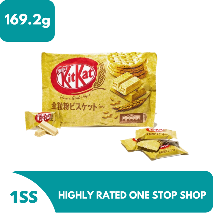 Kit Kat Whole Grain Biscuit 169g Lazada PH