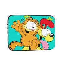 Garfield 10-17นิ้วแฟชั่นกระเป๋าแล็ปท็อปแล็ปท็อปน่ารักแขนเคสแท็บเล็ตปรับแต่งได้