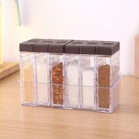 【CC】 New Seasoning Bottles Storage Boxes Items Spice Lid Can Organizer for