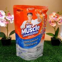 พร้อมส่ง !! MR.MUSCLE รีฟิลน้ำยาทำความสะอาดห้องน้ำ 400 มล. ขจัดคราบสกปรก