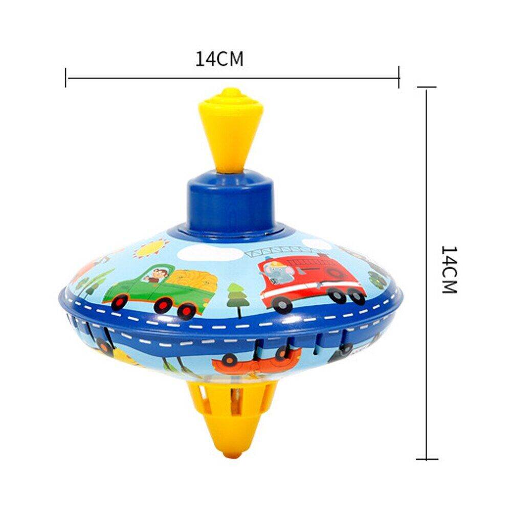 Spinning Top Toys Classical Pump Action Gyro Toy, top with Base