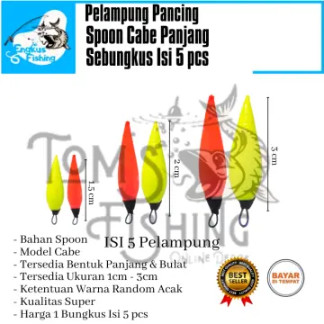 Jual Kambangan Pelampung kayu bentuk cabe murah