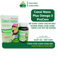 Viên uống Mediusa Canxi Nano Plus Omega 3 ProCare bổ sung canxi cho bà bầu