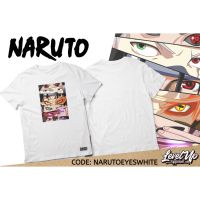 2023New วัสดุผ้าฝ้ายบริสุทธิ์ สะดวกสบายเสื้ออนิเมะ Naruto Eyes