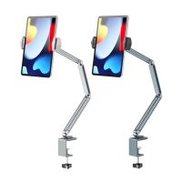 Adjustable Bed Tablet Phone Holder Desk Flexible Long Arm Clamp Stand Universal Lazy Clip Bracket for iPad Samsung 4-13In
