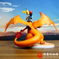 ตุ๊กตาอะนิเมะโปเกมอน17ซม. แอชเคตชัมปิกาจู Charizard กล่องของขวัญ PVC โปเกมอนตุ๊กตาขยับแขนขาได้โมเดลตุ๊กตาของขวัญคริสต์มาสสำหรับเด็กตุ๊กตาขยับแขนขาได้ S