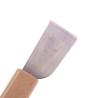 1pc DIY Leather Cut Tools Incision Craft Knife Copper Trimming Knife with Blade Leather Tool 35mm width