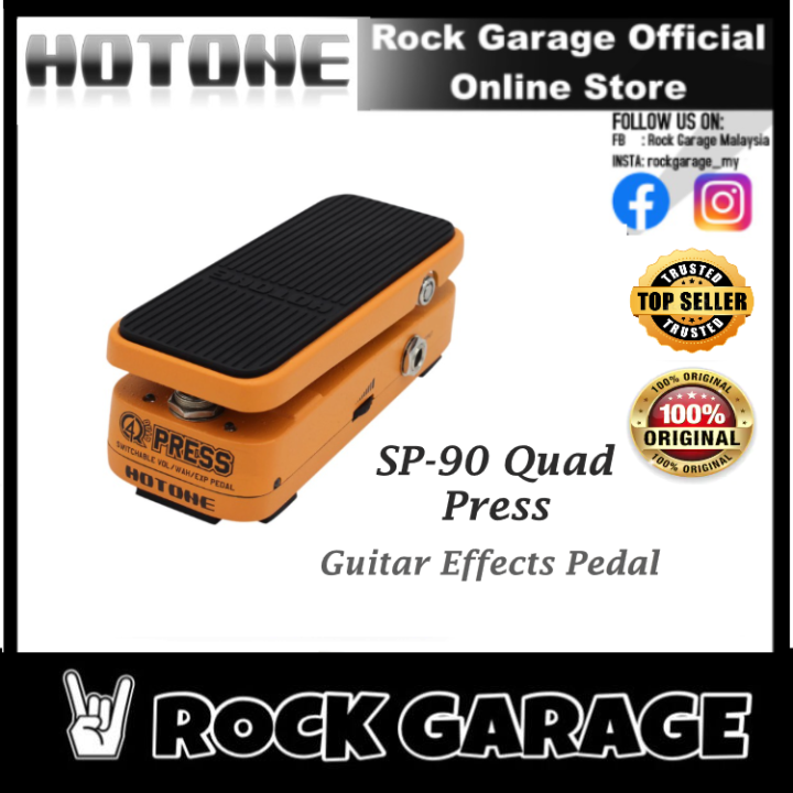 Hotone SP-90 Quad Press Guitar Effects Pedal | Lazada